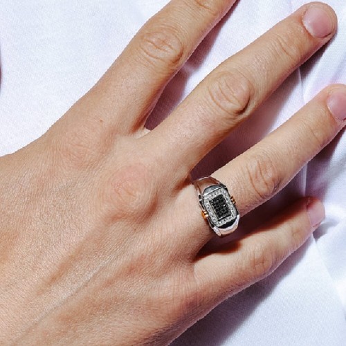 Homme argent sterling tone - homme,