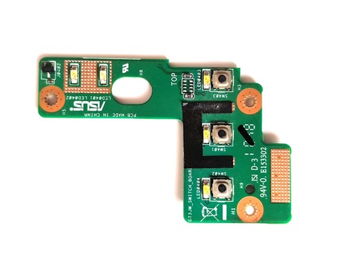 Carte boutons led vis - boutons, +
