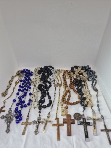 Lot anciens chapelets nacre - anciens,