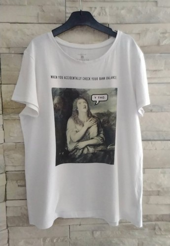Shirt blanc motifs taille - blanc, à
