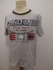 T-shirt Napapijri Gris Taille 12 ans à - 46%