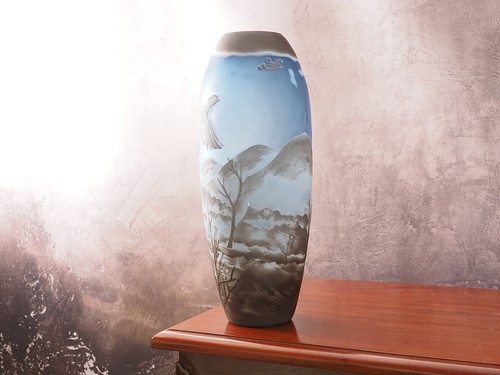 Vase verre vintage - vintage, limité