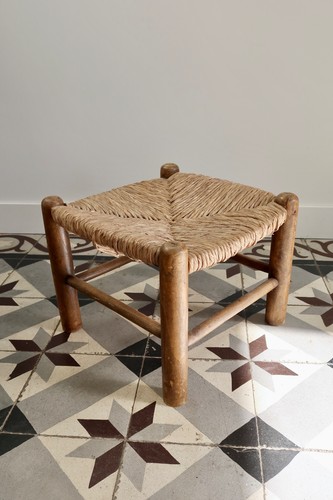 Tabouret bas vintage - , en