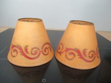 2 PETITS ABAT JOUR EN PAPIER