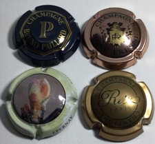 PAILLARD - FRESNE - COTE DES BAR - RITZ - 4 CAPSULES CHAMPAGNE - LOT 108