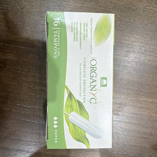 Organyc super tampons organic - tampons,