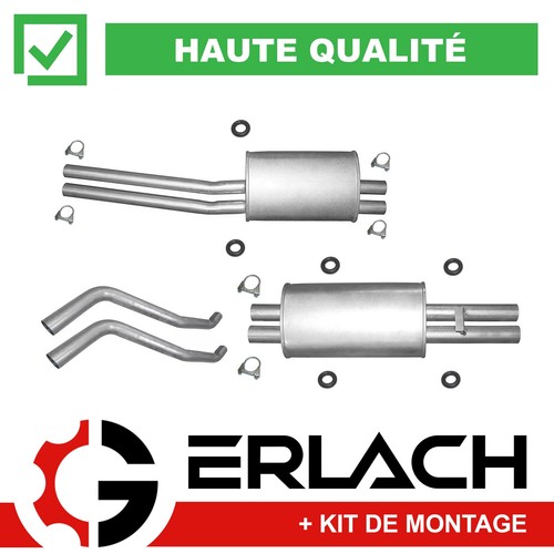 Echappement silencieux pour