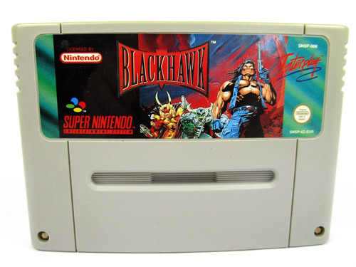 Blackhawk jeu super nintendo - blackhawk,