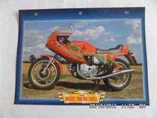 CARTE FICHE MOTO DUCATI PANTAH 500 SL 1979