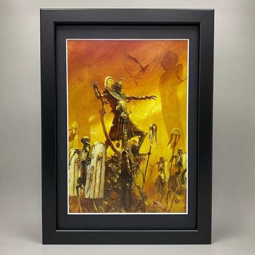 Tomb kings encadré art - kings, khemri