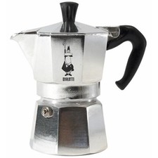 Cafetière Bialetti MOKA EXPRESS RESTYLING, Modèle 0001162, Couleur Chrome Pour