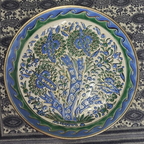 Ancienne assiette décorative - assiette,