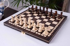Jeu d'échecs pliable bois 36