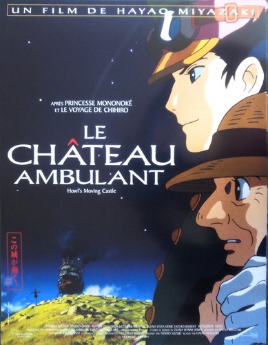 Chateau ambulant affiche - chateau,