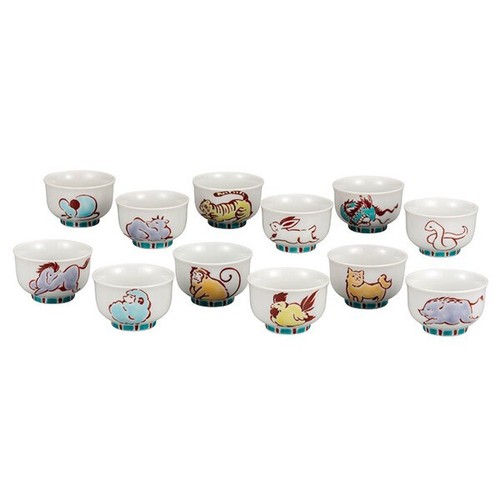 Ensemble tasses à sake - de, 12