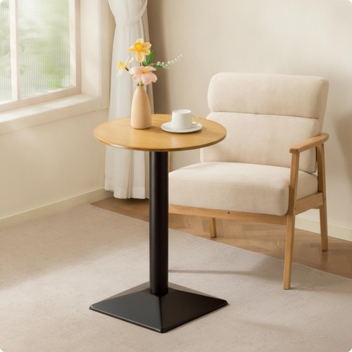 Table avec pied central - table,