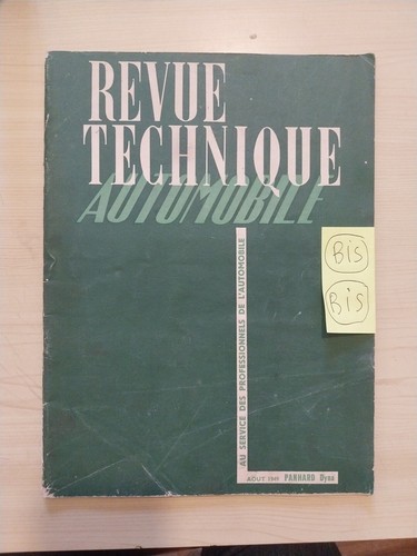 Revue technique panhard - revue,