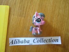 ** # CHEVAL PONEY HORSE ZEBRE 2078 * LPS LITTLEST PETSHOP PET SHOP HASBRO 