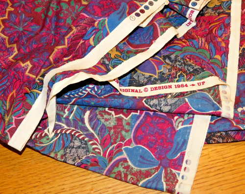 Vintage 1984 ancien tissu - vintage,