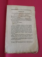 Vieux documents arrêté - :,