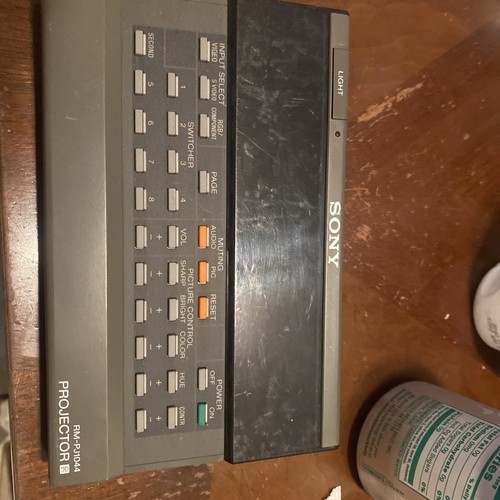 Sony remote control pj1044 - sony,