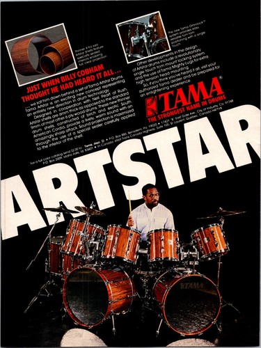 1984 tama artstar drum - •,