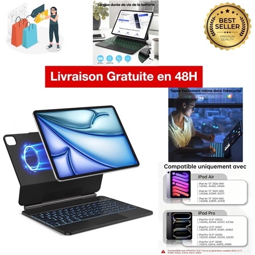 Tecurs clavier azerty ipad - clavier,