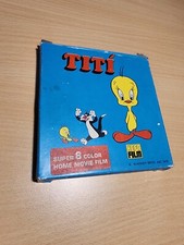 Film Super 8 Tití (Titi), Techno Film Warner Bros 1972, boîte originale bande