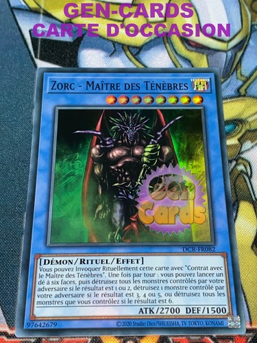 Carte zorc maitre - carte,