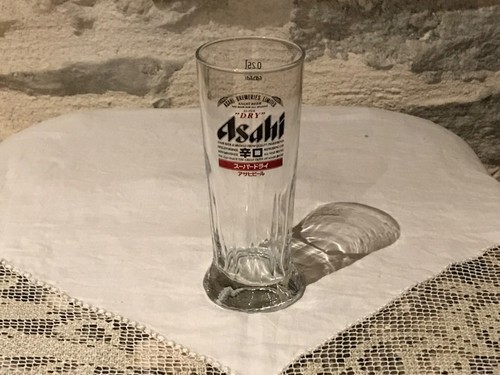 Verre publicitaire asahi - publicitaire,