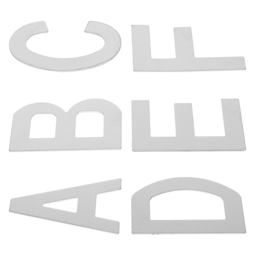 Pcs autocollants numéro - 6, du