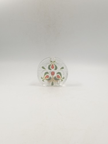 Vase bloc verre walther - vase,