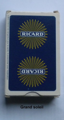 Jeux cartes ricard grand - cartes,