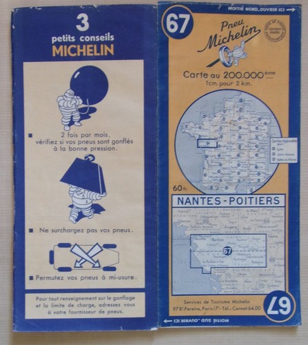 Carte michelin 67 - §,