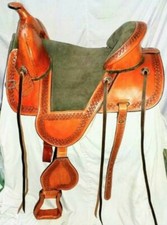 Brown Suede All/Western