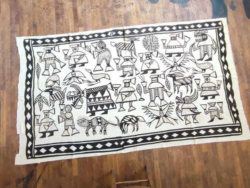 Toile korhogo 290x165cm des - korhogo,