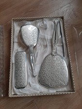 ancien coffret necessaire de coiffure