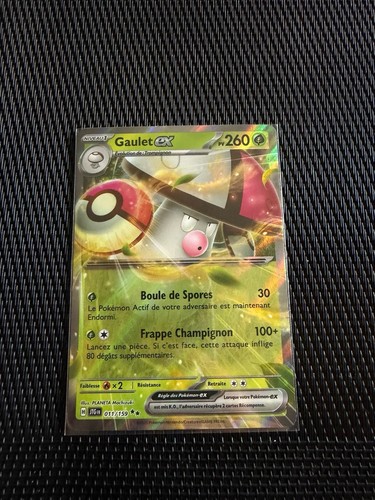 Carte pokémon gaulet - pokémon,
