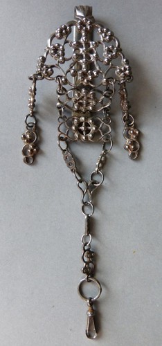 Chatelaine acier clavet pour