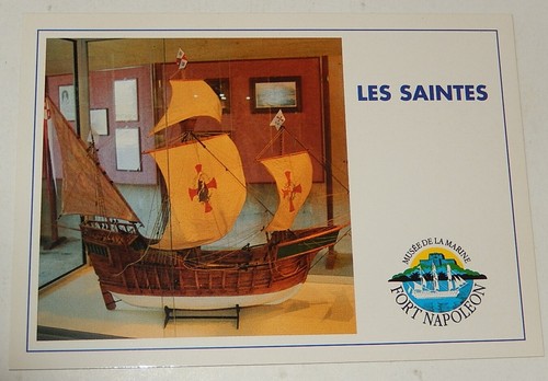 Carte postale les saintes - carte,