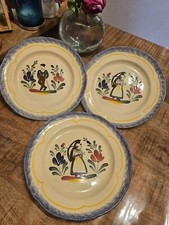 Lot De 3 Assiettes Plates