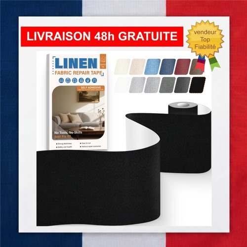 Tissu autocollant réparation - tissu,