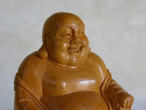 Bouddha rieur en - bouddha,
