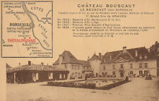 33 CPA Château BOUSCAUT près BORDEAUX 1ER GRAND CRU DE GRAVES