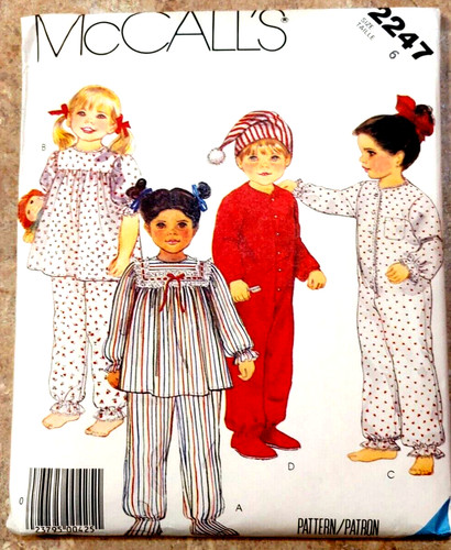 Mccalls pattern 2247 girls - pattern,