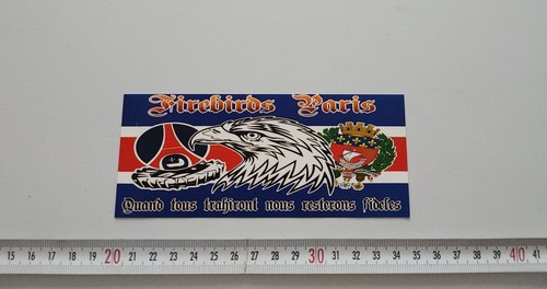 Sticker firebirds paris ultra - firebirds,