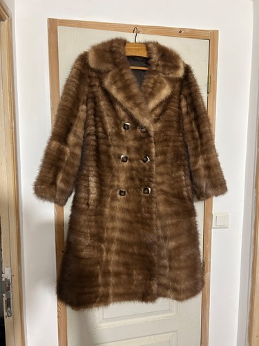 Manteau véritable fourrure
