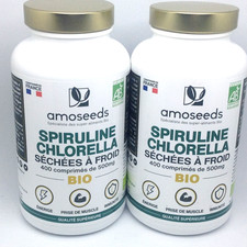 AMOSEEDS SPIRULINE CLHORELLA 2