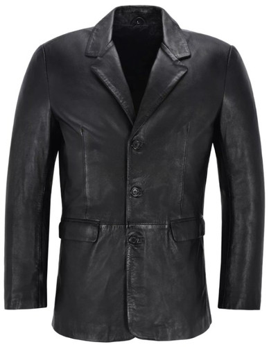 Blazer cuir pour homme - pour,