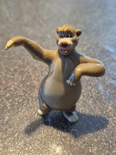 Figurine ours baloo - le, livre